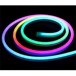 Flexible 6 X 12 RGB Neon Light 12V Flex Silicone Tube Neon LED Strip Light For Bedroom Living Gaming Room