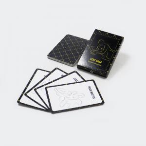 High quality custom your own Sexy Snap Positions Card Game design passion funny couple bedroom posture cards games poker