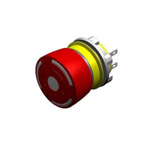 China 22.30mm IP65 Emergency Stop Switches 22mm 1NC Non Illuminated Circular supplier