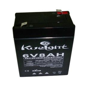 VRLA 6v 8ah Rechargeable Battery  UPS Lead Acid Smf Batteries For Alarm System