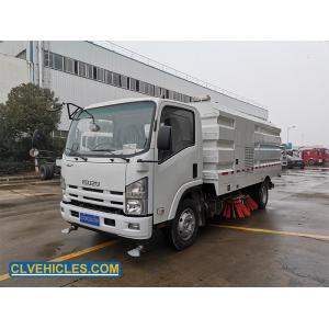 China 190hp ELF ISUZU Road Sweeper Truck 2300L 5000L Garbage Collection supplier