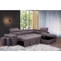 China 2023 best selling sofa good quality furniture living room function sofas with pulled out bed and ottoman Custom sofa bed on sale