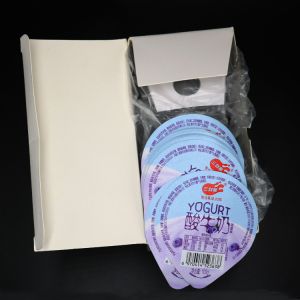38mic 7.4cm Foil Yogurt Lids Recyclable Anti Acid For Plastic Cup Retain Freshness