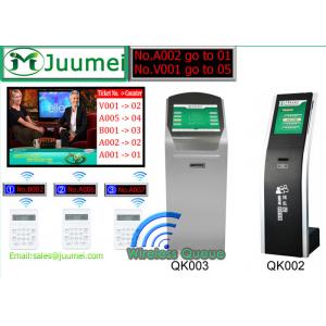 17" 19" 22" Automatic Queue Management System Kiosk Dispenser
