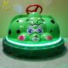 China Hansel amusement machines coin operated battery plastic bumper car wholesale