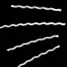 China Concrete Synthetic Macro Fiber Pp Fiber Wave For Hydropower Engineering Cracking Resistant wholesale