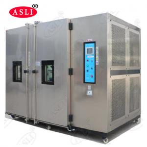 China Program Operation Standard Laboratory Walk-In Temperature Humidity Test Room Touch Control supplier