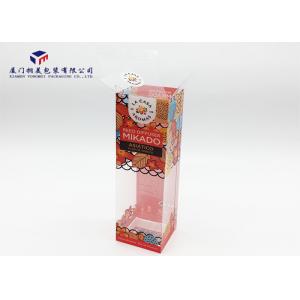 China Reed Diffuser PET Custom Printed Plastic Boxes Small Lock On Bottom Lid supplier