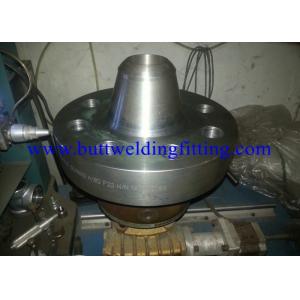 China Custom Silver ASTM / ASME Forged Steel Flanges Long Weld Neck Flanges Type supplier