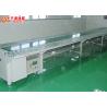 Anti Static Assembly Line Conveyor , HI Q Conveyor Belt System For Electronic