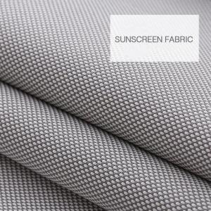 Economic Roller Sunscreen Fabric For Zip Track Outdoor Blinds