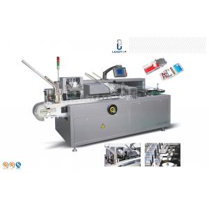 China Stainless Steel Pillow Automatic Cartoning Machine For Capsule / Food / Soap Carton Box supplier