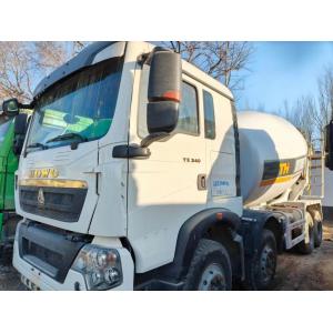 HOWO 14Cbm 2021year March Weight 31000kg Used Concrete Mixer Truck National Five Emission