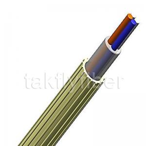 China 2 - 12 Fibers Low Friction Air Blown Cable Microduct G657A1 G657A2 Groove Design supplier