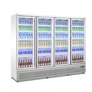 Commercial Beverage Chiller Soft Drink Refrigerator With Glass Door