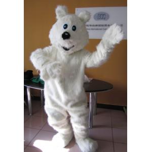 China Lovely polar bear cartoon character mascot costumes for adult supplier