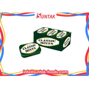 China Classic Fresh Breath Mints Dextrose Candy , Hot Chewable Ginger Tablets supplier