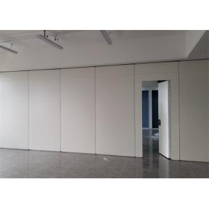 China Multifunction Folding Partition Wall Systems , Soundproof Room Divider With Door supplier