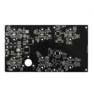 HASL Copper Clad Circuit Board Black Solder Mask 2.4mm Fr4 Pcb Board