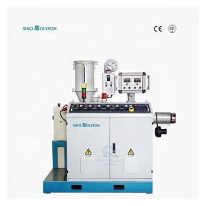 65 Rpm Plastic Single Screw Extruder For PP PE Corrugated Pipe Manufacturing Plant