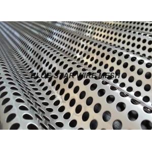 China Anti - Static Corrugated Perforated Metal Sheet Sound Barrier Dust And Sunshine Proof Screen Mesh supplier