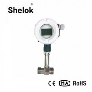 China DN15 mechanical mini chilled water liquid soda turbine flow meter supplier