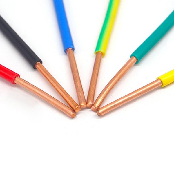 Sample Provided 1.5mm PVC Insulated H07V-U H07V-R Copper Wire Cable 1 Core