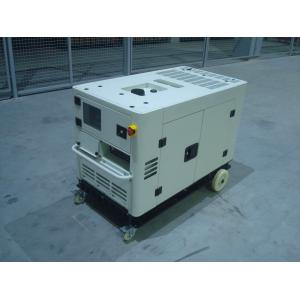 China Soundproof 10kva Small Portable Diesel Generator Open Type With Intelligent Panel supplier