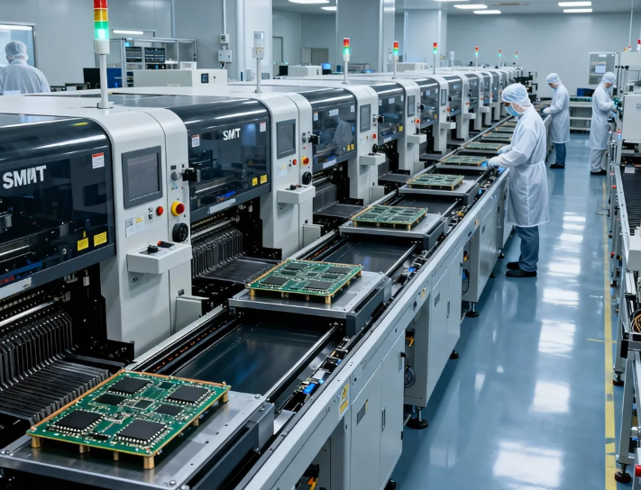 Pcb Height 900±20mm SMT PCB Conveyor Integrated with Air Supply 4-6Kgf/cm2 and Direction L-R R-L Supporting PCB Assembly