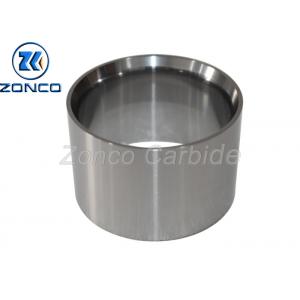 Raw Tungsten Carbide Parts Shaft Wear Sleeve Mirror Finished Surface