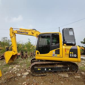 China Good Condition Komatsu Used Excavator Pc110 Japan Imported Second Hand Digger supplier