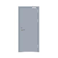 China KDSBuilding Commercial Fire Rated Apartment Main Gate Design Stainless Steel Door With Push Bar on sale