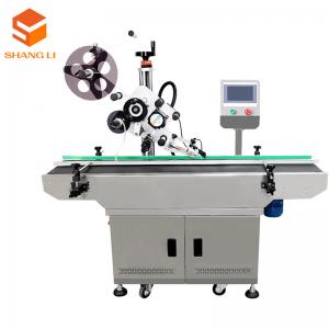 China 550W Voltage Scratch Card Flat Surface Pouch Labeling Machine for Flexible Packaging supplier