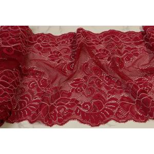 Camisole Lingerie Lace Trim Red Color Multifunctional 4 Way Stretch