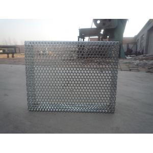 China White Color Perforated Metal Sheet With Round Holes Pattern Easy Installation supplier
