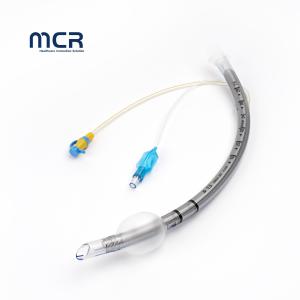 Hospital General Anesthesia ICU Double Cuff Reinforced Endotracheal Tube Suctioning