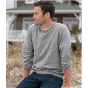 China Men's wool pullover sweater slim fit sweater men's basic sweater supplier