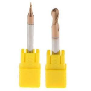 China 2 Flute Tungsten Solid Carbide End Mills Ball Nose End Mill CNC Machine Cutting Tools supplier