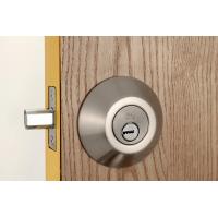 China Stainless Steel Metal Sliding Door Locks Single Cylinder Deadbolt 3 Same Brass Keys on sale