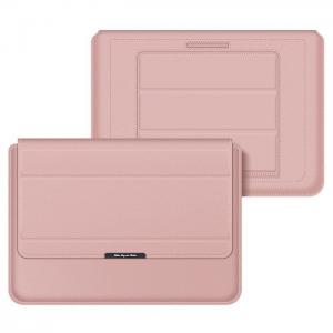 3 In 1 Multi Purpose Folder Design PU 13'' Notebook Protective Sleeve With Magnet Closure
