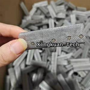 China Steel Mesh Braided Screen Filter Cartridge Beverage Residue Filter Cartridge supplier
