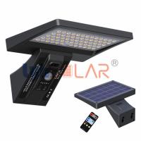 China Black 5W Deck Post Led Solar Lights 3000k CTT Materials ABS And PC Lens Anti-UV on sale