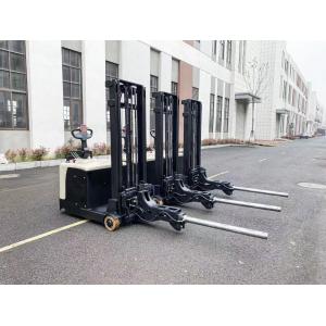 Polyurethane Tire Electric Pallet Stacker With Reach Air Shaft CE