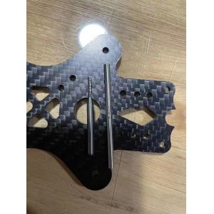Custom Carbon Fiber UAV Accessories DIY Carving CNC Machining Services Mechanic Parts