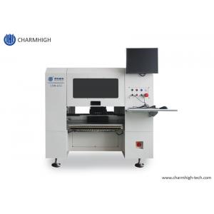 China New Software CHM-650 Pick and place Machine 4 Heads 50 Feeders + PCB Rail supplier