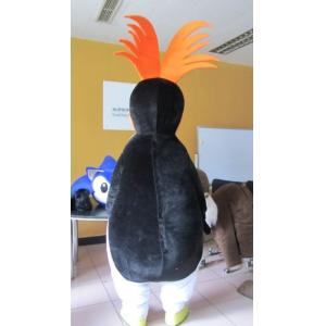China Trajes de encargo de la mascota del pingüino del personaje de dibujos animados con la pequeña fan fresca para el tiempo caliente wholesale