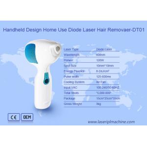 China Handheld 24J/Cm2 808nm Laser Hair Removal Machine supplier