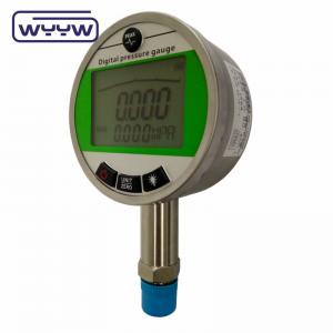 China Stainless Steel Digital Water Pressure Meter High Precision 100mm Digital Water Manometer supplier