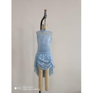 Girls Ballet Outfit  Royal  Blue  Color Lycra Cotton Material