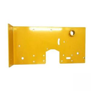 Precision OEM ODM Custom High End Metal Stamping Sheet Yellow Powder Coating